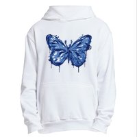 Butterfly Ink Dripping Urban Pullover Hoodie