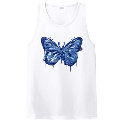 Butterfly Ink Dripping PosiCharge Competitor Tank