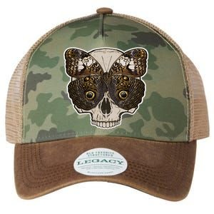 Butterfly Skull Moth Legacy Tie Dye Trucker Hat