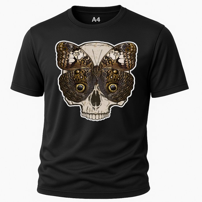 Butterfly Skull Moth Performance Shirt
