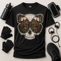 Butterfly Skull Moth Performance Shirt