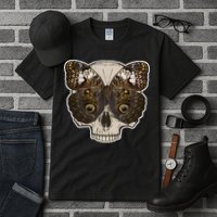 Butterfly Skull Moth Tall T-Shirt