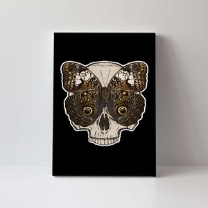 Butterfly Skull Moth Canvas