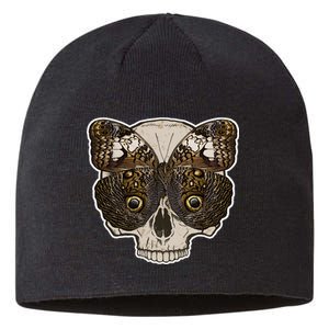 Butterfly Skull Moth Sustainable Beanie