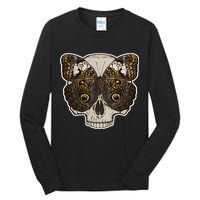 Butterfly Skull Moth Tall Long Sleeve T-Shirt