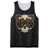 Butterfly Skull Moth Mesh Reversible Basketball Jersey Tank