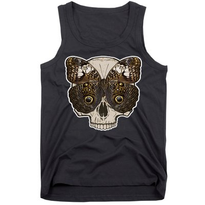 Butterfly Skull Moth Tank Top