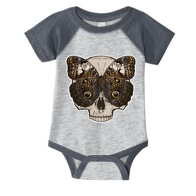 Butterfly Skull Moth Infant Baby Jersey Bodysuit