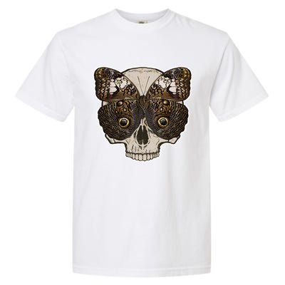 Butterfly Skull Moth Garment-Dyed Heavyweight T-Shirt