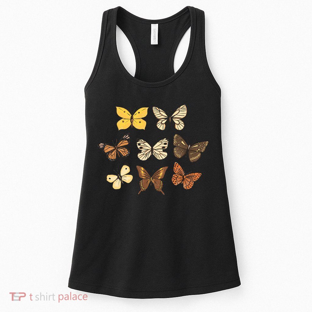Butterfly Species Womens Tank Top