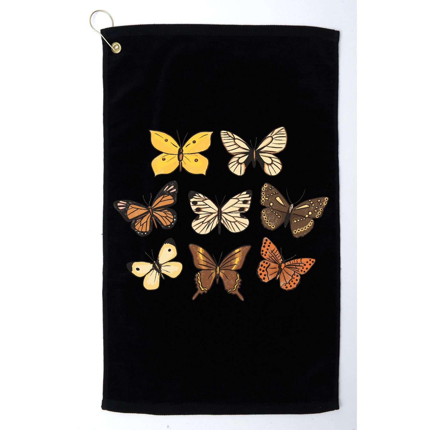 Butterfly Species Golf Towel