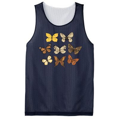 Butterfly Species Mesh Reversible Basketball Jersey Tank