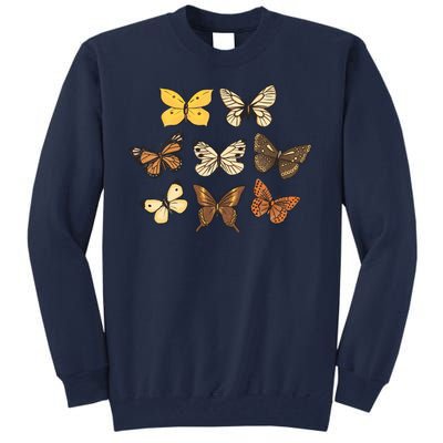 Butterfly Species Tall Sweatshirt