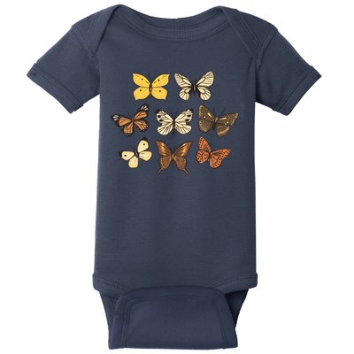 Butterfly Species Baby Bodysuit