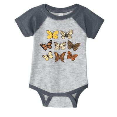 Butterfly Species Infant Baby Jersey Bodysuit