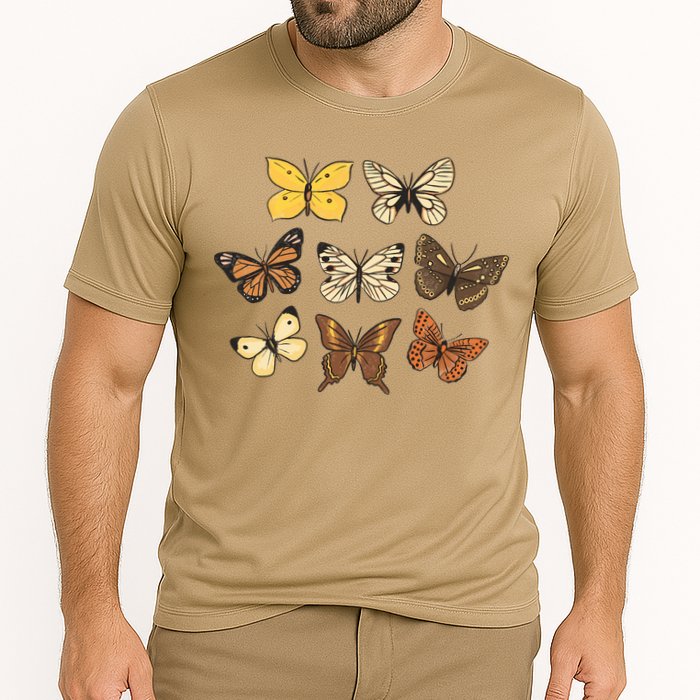 Butterfly Species Cooling Performance Crew T-Shirt