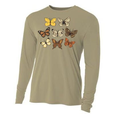 Butterfly Species Cooling Performance Long Sleeve Crew