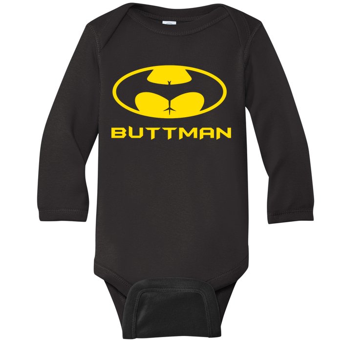 Buttman Baby Long Sleeve Bodysuit