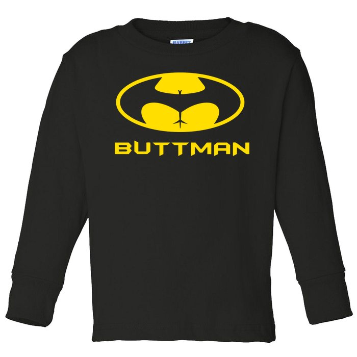 Buttman Toddler Long Sleeve Shirt