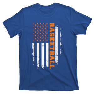 Basketball USA US Flag Basketball T-Shirt