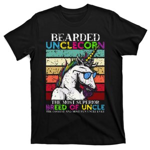 Bearded Unclecorn Uncle Unicorn T-Shirt