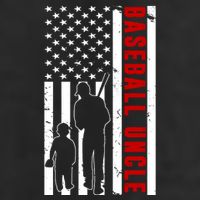 Baseball Uncle USA Flag 11oz C Handle Ceramic Mug