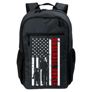 Baseball Uncle USA Flag Daily Commute Backpack