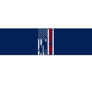 Baseball Uncle USA Flag Bumper Sticker