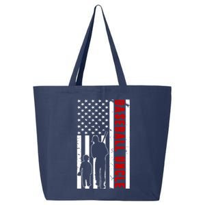 Baseball Uncle USA Flag 25L Jumbo Tote