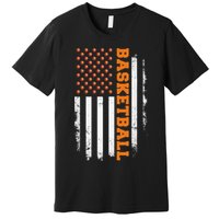 Basketball USA US Flag Basketball Men Premium T-Shirt