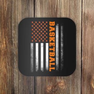 Basketball USA US Flag Basketball Coaster