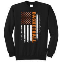 Basketball Usa Us Flag Sweatshirt