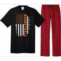 Basketball Usa Us Flag Pajama Set