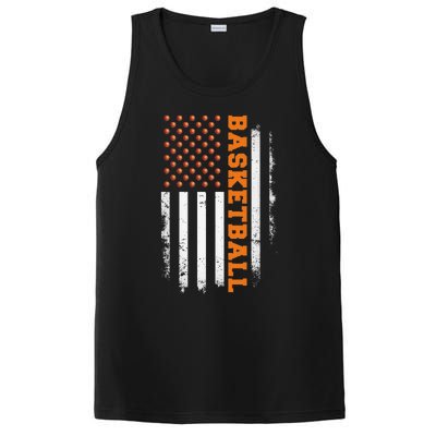 Basketball Usa Us Flag PosiCharge Competitor Tank