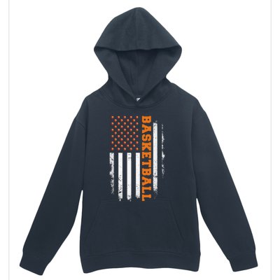 Basketball Usa Us Flag Urban Pullover Hoodie