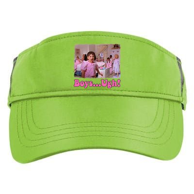 Boy Ugh Valentines Day Funny Adult Drive Performance Visor