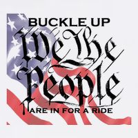 Buckle Up We The People Are In For A Ride Cool Comfort Performance Bucket Hat
