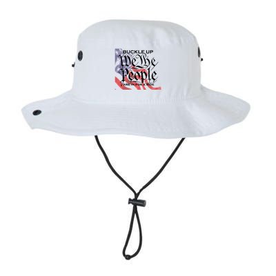Buckle Up We The People Are In For A Ride Bucket Hat