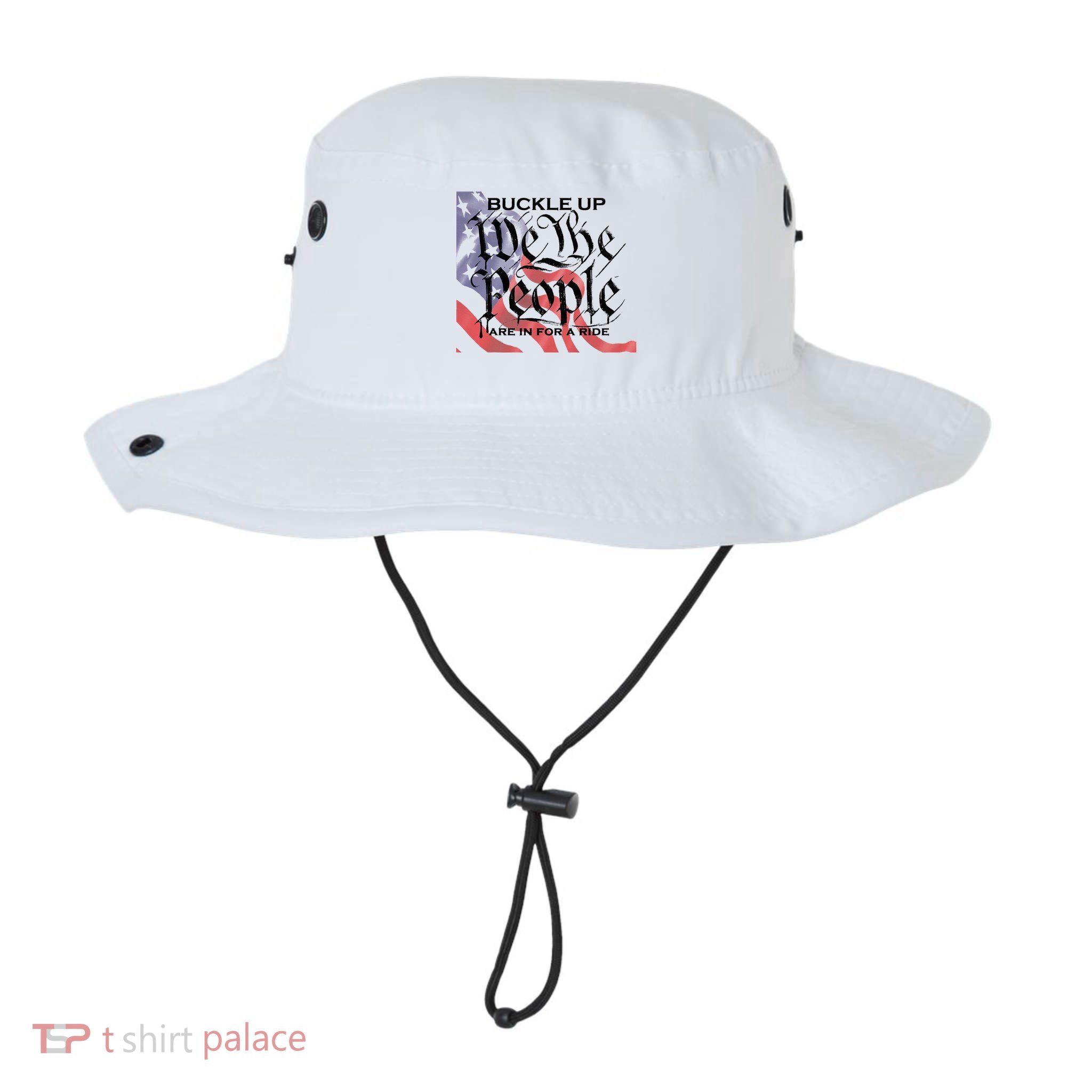 Buckle Up We The People Are In For A Ride Bucket Hat