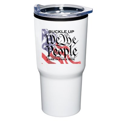 Buckle Up We The People Are In For A Ride Tumbler