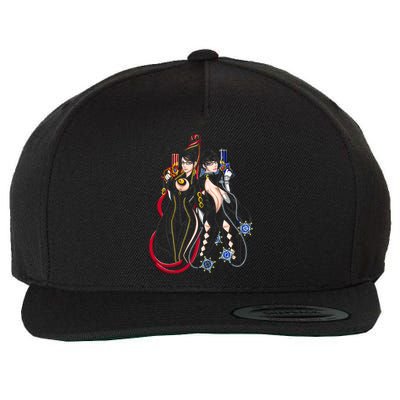 Bayonetta Umbra Witch A Wool Snapback Cap