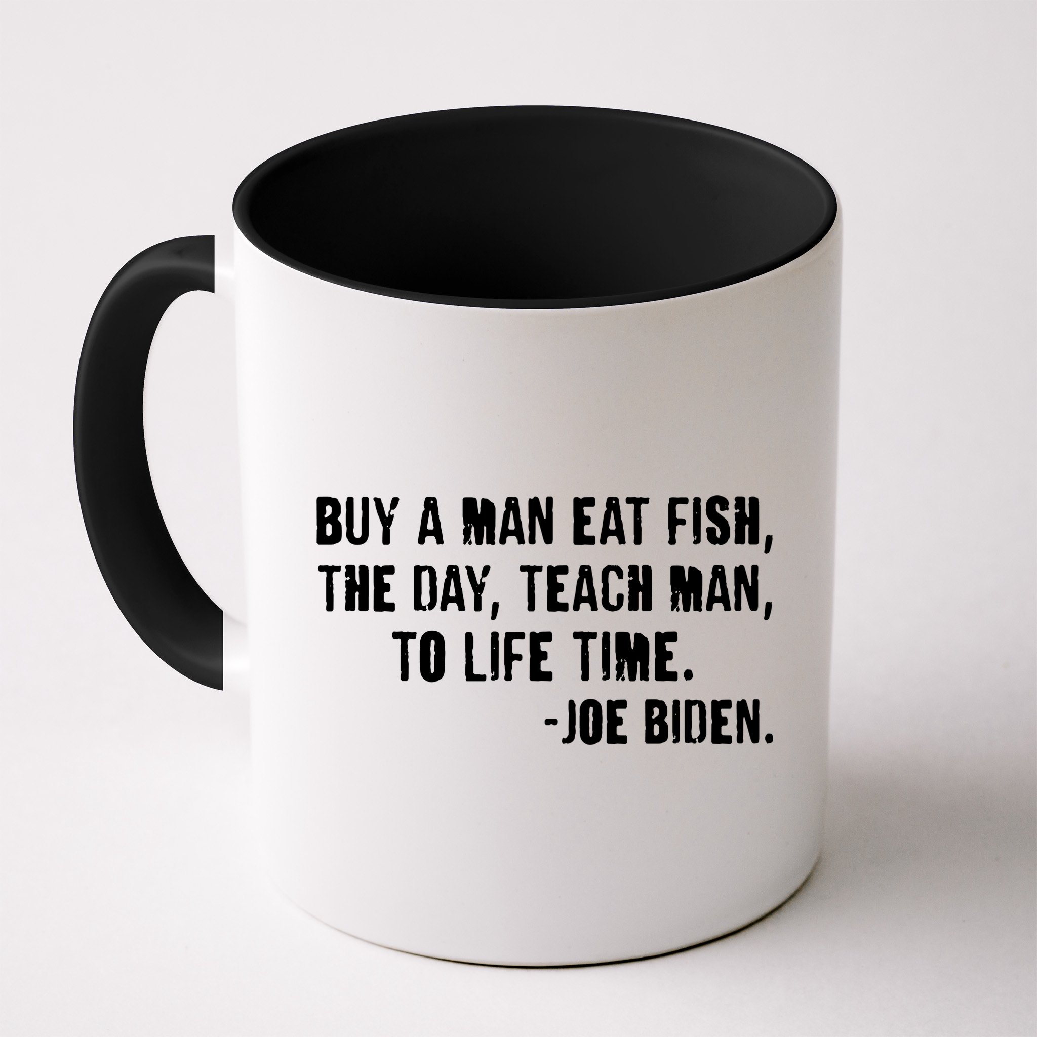 Buy A Man Eat Fish Joe Biden  Mug