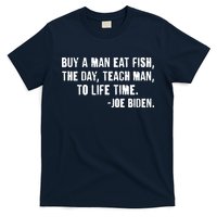 Buy A Man Eat Fish Joe Biden  T-Shirt