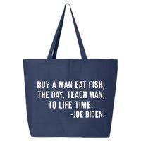 Buy A Man Eat Fish Joe Biden  25L Jumbo Tote