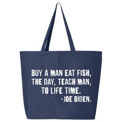 Buy A Man Eat Fish Joe Biden  25L Jumbo Tote