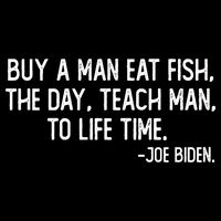 Buy A Man Eat Fish Joe Biden Scrambled Quote Button