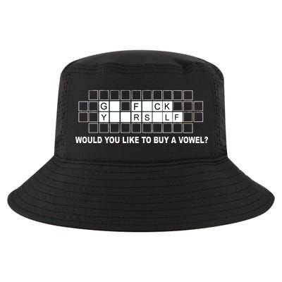 Buy A Vowel Go Fuck Yourself Funny Cool Comfort Performance Bucket Hat