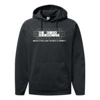 Buy A Vowel Go Fuck Yourself Funny Performance Fleece Hoodie