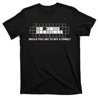 Buy A Vowel Go Fuck Yourself Funny T-Shirt