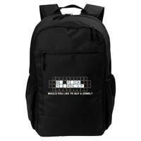 Buy A Vowel Go Fuck Yourself Funny Daily Commute Backpack